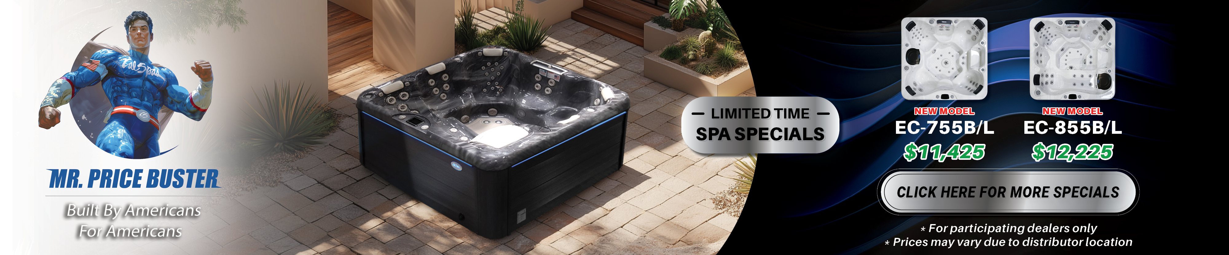 Calspas hot tub being used in a family setting - Lees Summit